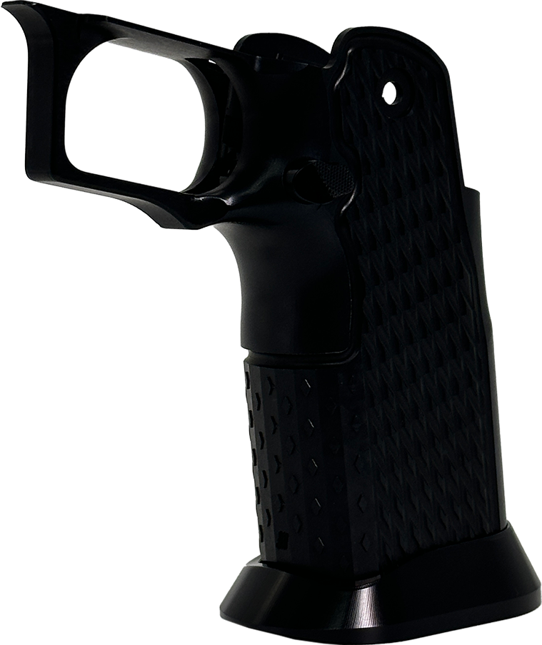 Valor MK-1P Hi Capa Grip 'Diamond' (Matte Black/Gloss Black)