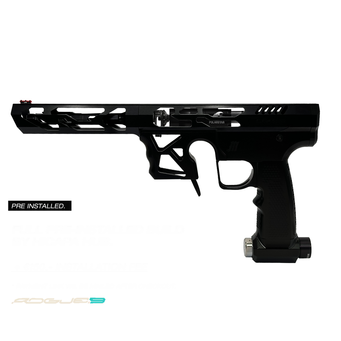 Oracle Rogue 9 full build (Black/Black Matte)