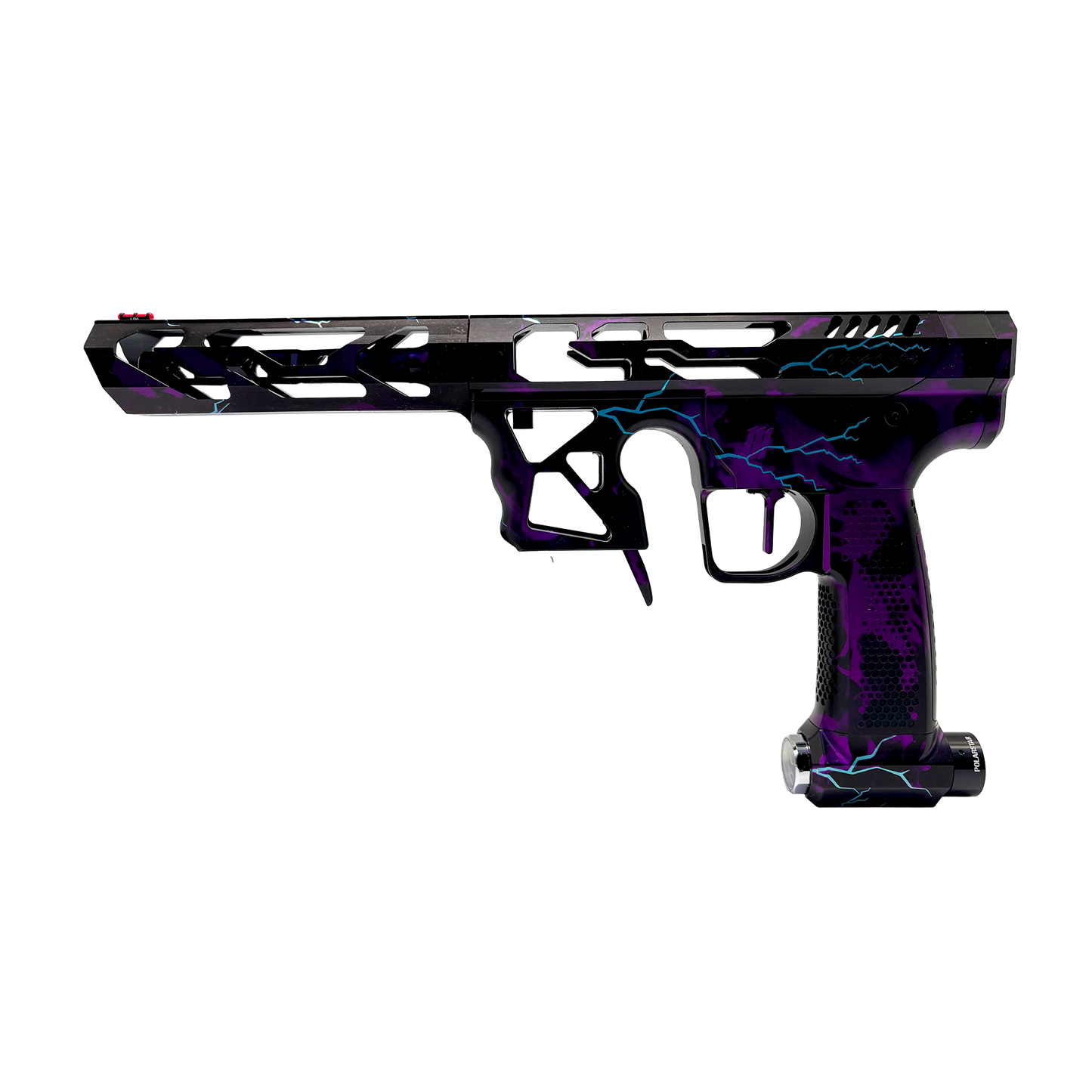 Oracle Rogue 9 Pooty Black/Purple with Blue lighting