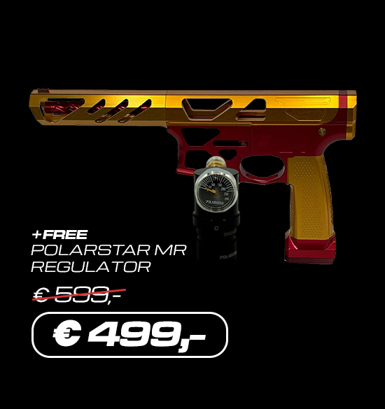 Oracle 1 Receiver Set (Red/Gold)