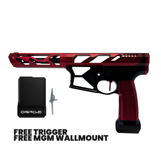 Monk's Choice M4 Receiver Set (Black/Red)