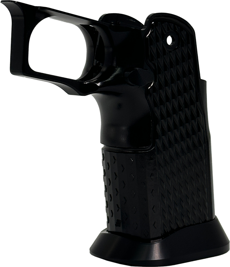 Valor MK-1P  Hi Capa Grip 'Diamond' (Gloss Black/Matte Black)