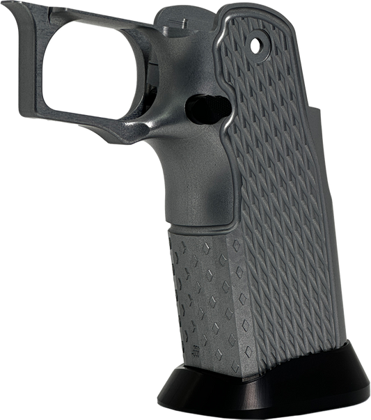 Valor MK-1P  Hi Capa Grip 'Diamond' (Matte Titanium/Matte Black)