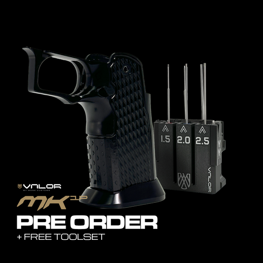 Valor MK-1P  Hi Capa Grip 'Diamond' (Full Gloss Black)