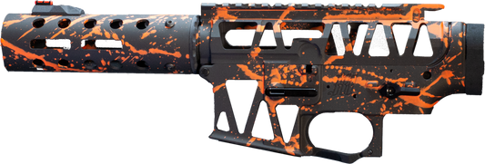 OMG Body Setup -  Black/Orange Splatter